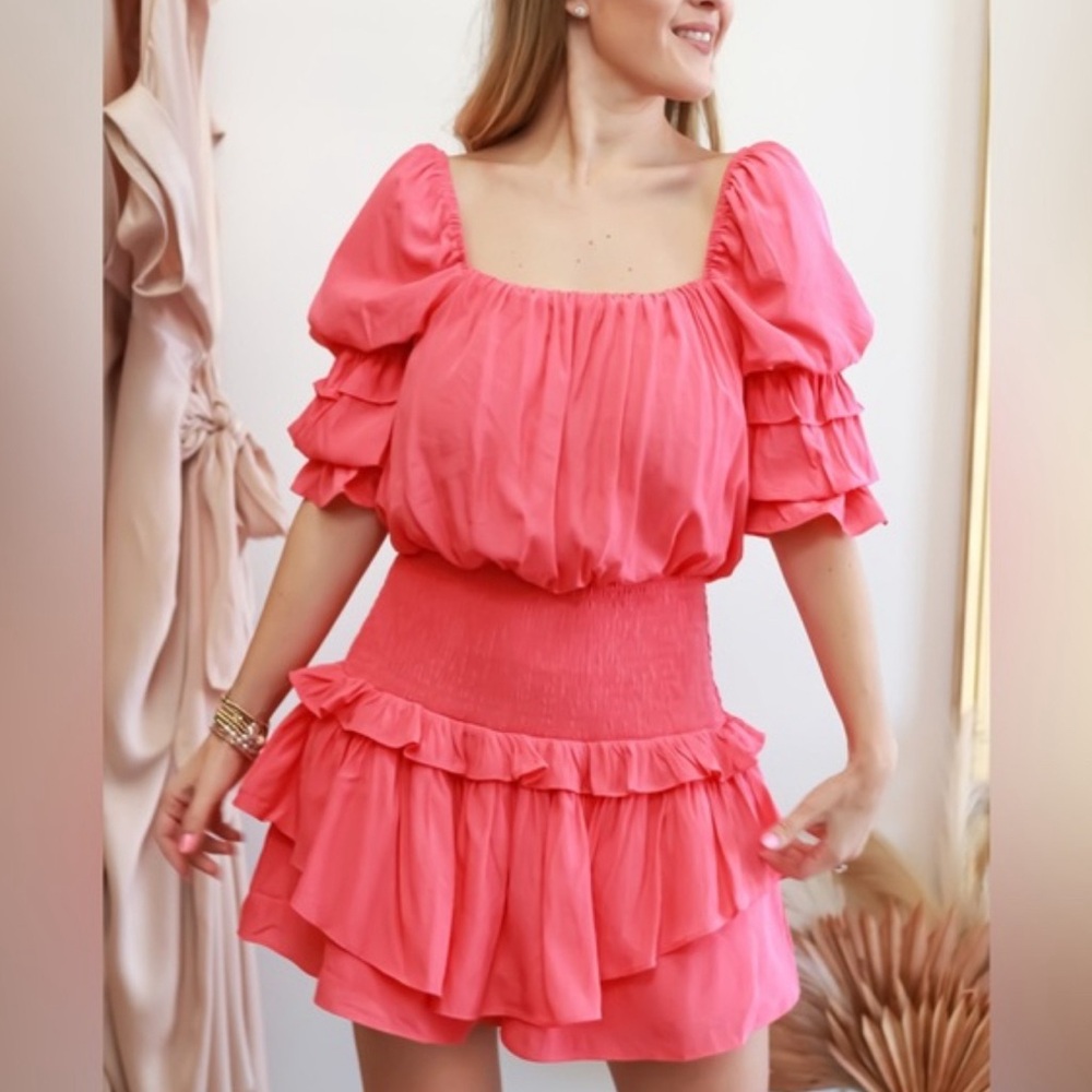 DO+BE Hot Pink Mini Romper